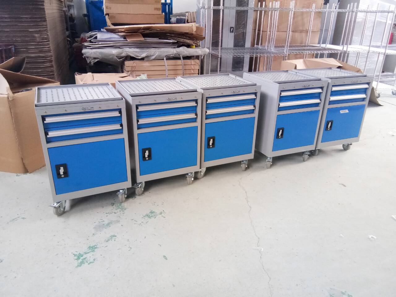 移動工具柜，助力車間提高整體形象【天金岡】